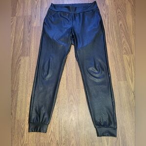 Commando Leather Tapered Pants - Size Small, Made in USA A70